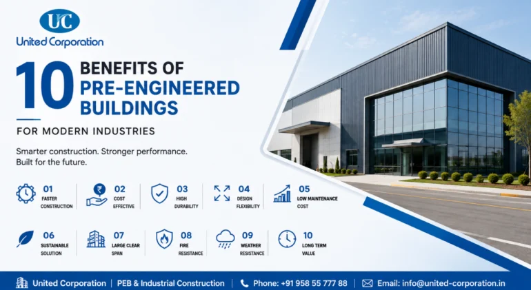 Benefits of pre engineered buildings for modern industries