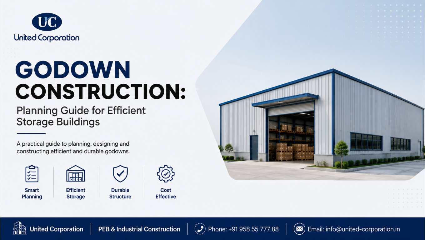 godown construction planning and design for efficient storage buildings