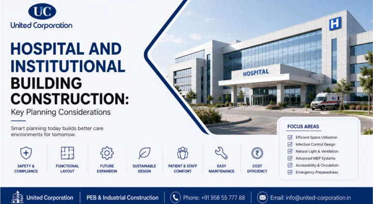 hospital building construction and institutional facility planning