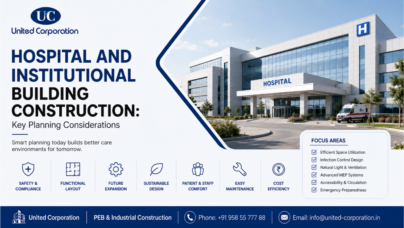 hospital building construction and institutional facility planning