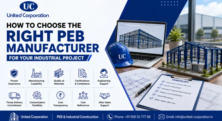 How to choose the right PEB manufacturer for an industrial project