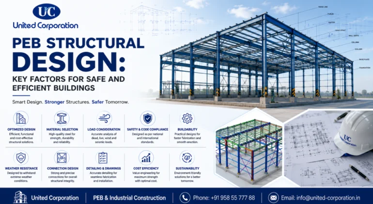 PEB structural design for safe and efficient industrial buildings