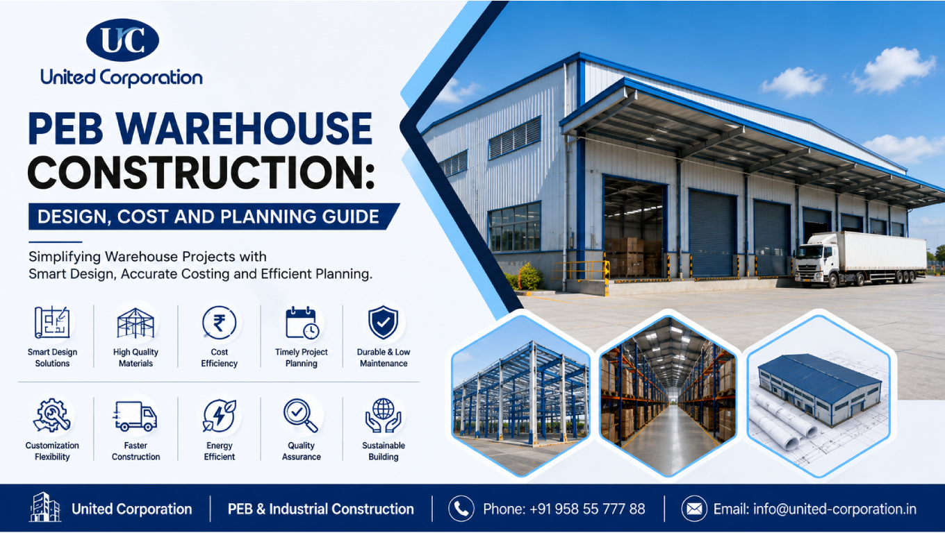 PEB warehouse construction design cost and planning guide